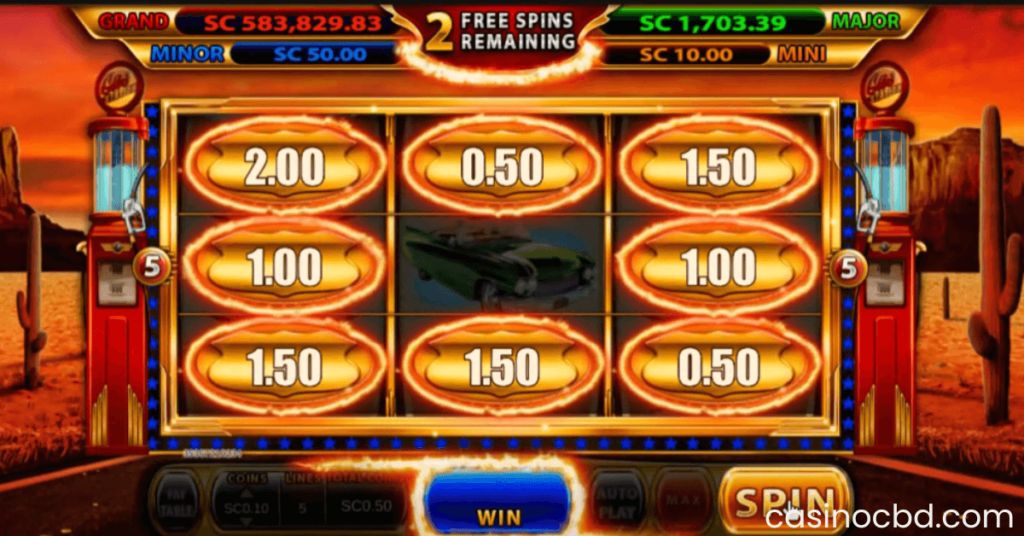 Wild Roads chumba casino games